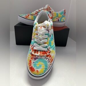 Tie Dye Women’s Sneakers, 6.5 M, Multicolored, Airwalk Harley Red, NWOT
